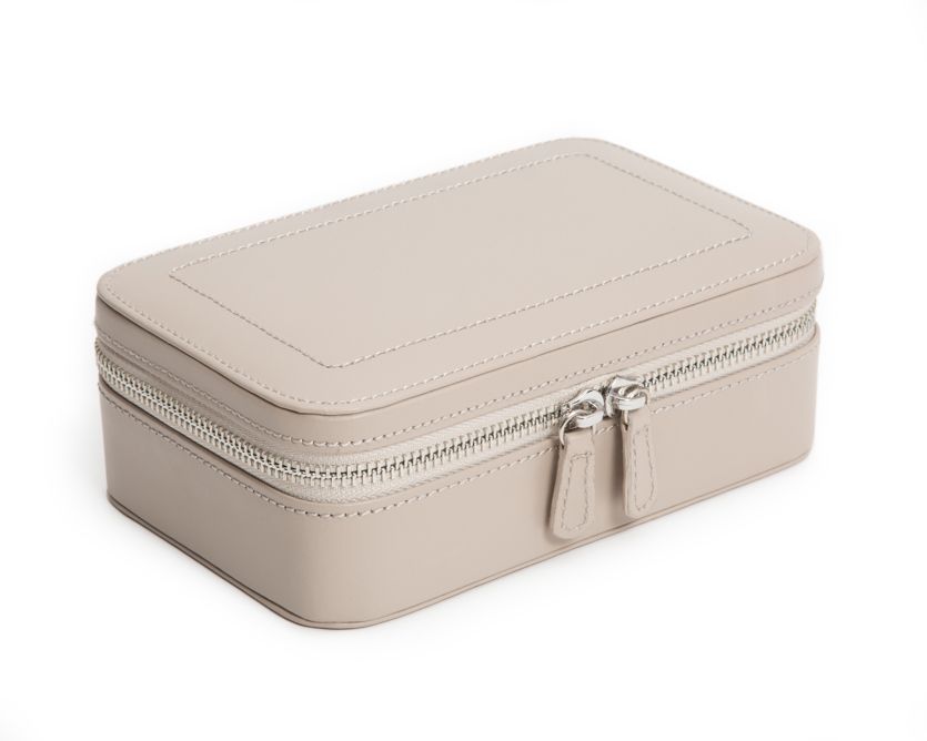 Wolf Sophia Travel Zip Case -Mink