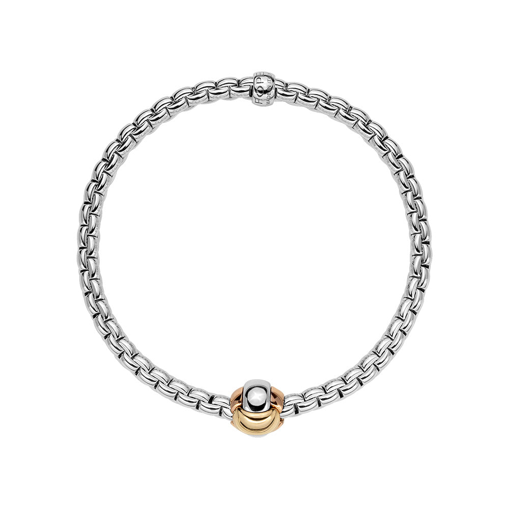 18Kt White Gold Eka Tiny Flex-It Bracelet