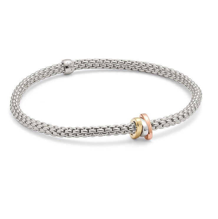 18Kt White Gold Fope Prima Bracelet