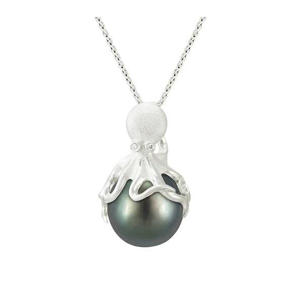 14Kw Octopus Pearl Pendant