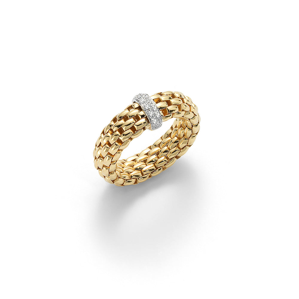 18Kt Yellow Gold Vendome Flex It Ring