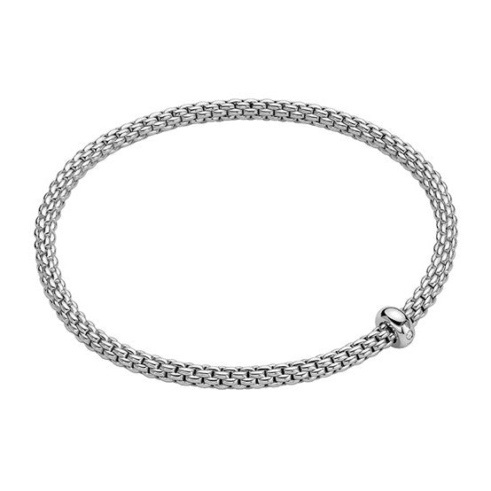 18Kt White Gold Fope Prima Flex-It Bracelet