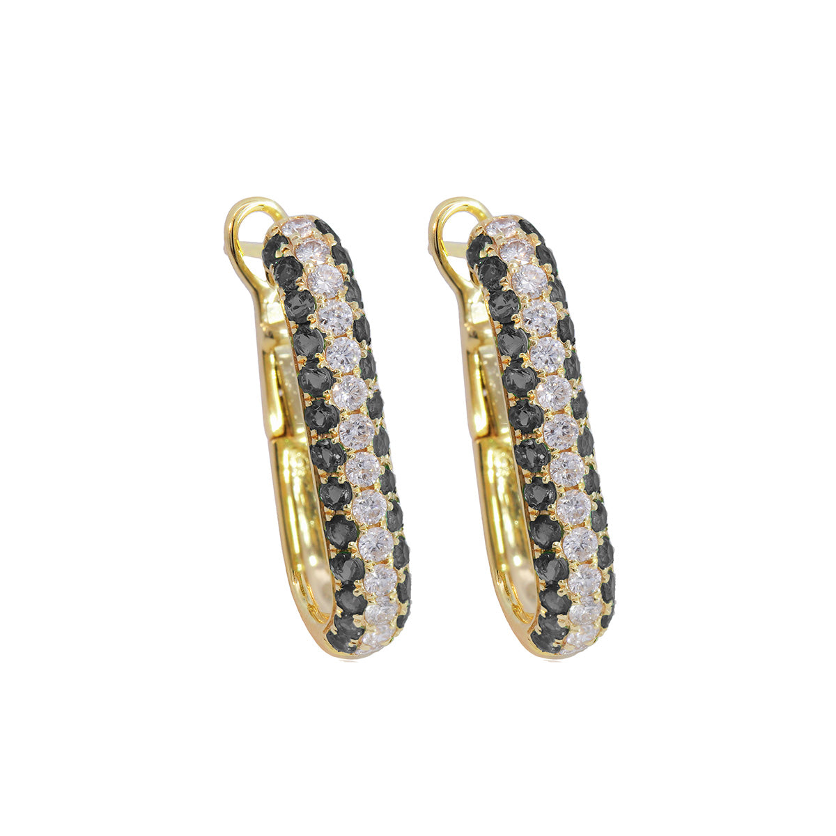 One Pair Of 14Kt Yellow Gold Hoops