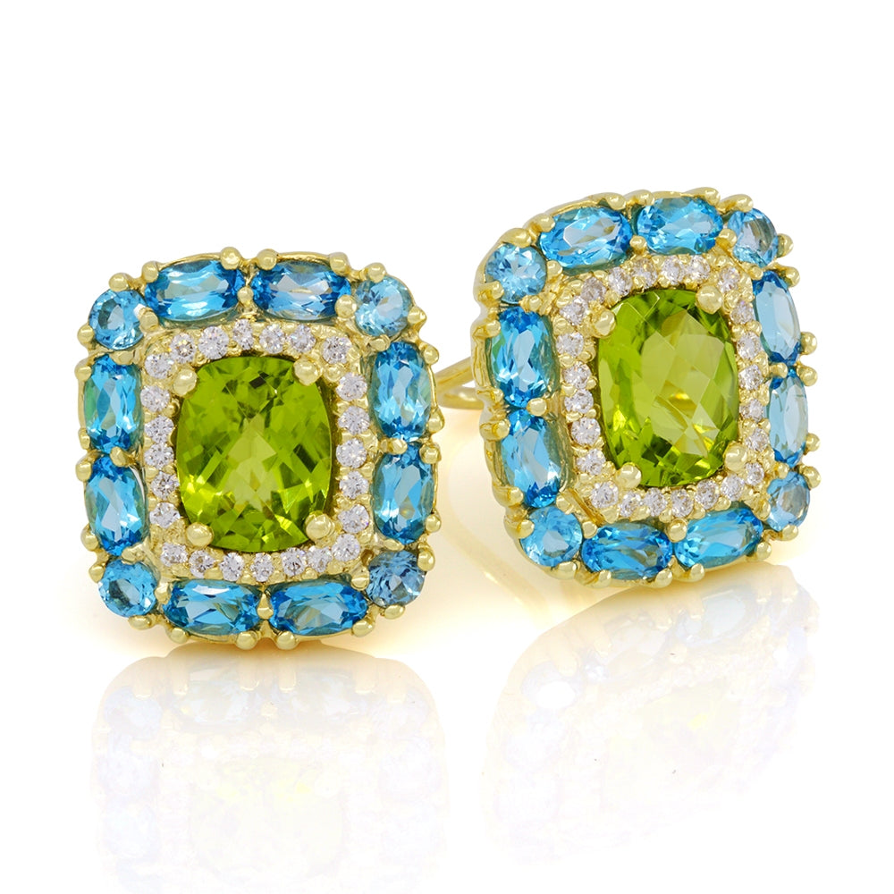 One Pair Of 14Kt Yellow Gold Earrings