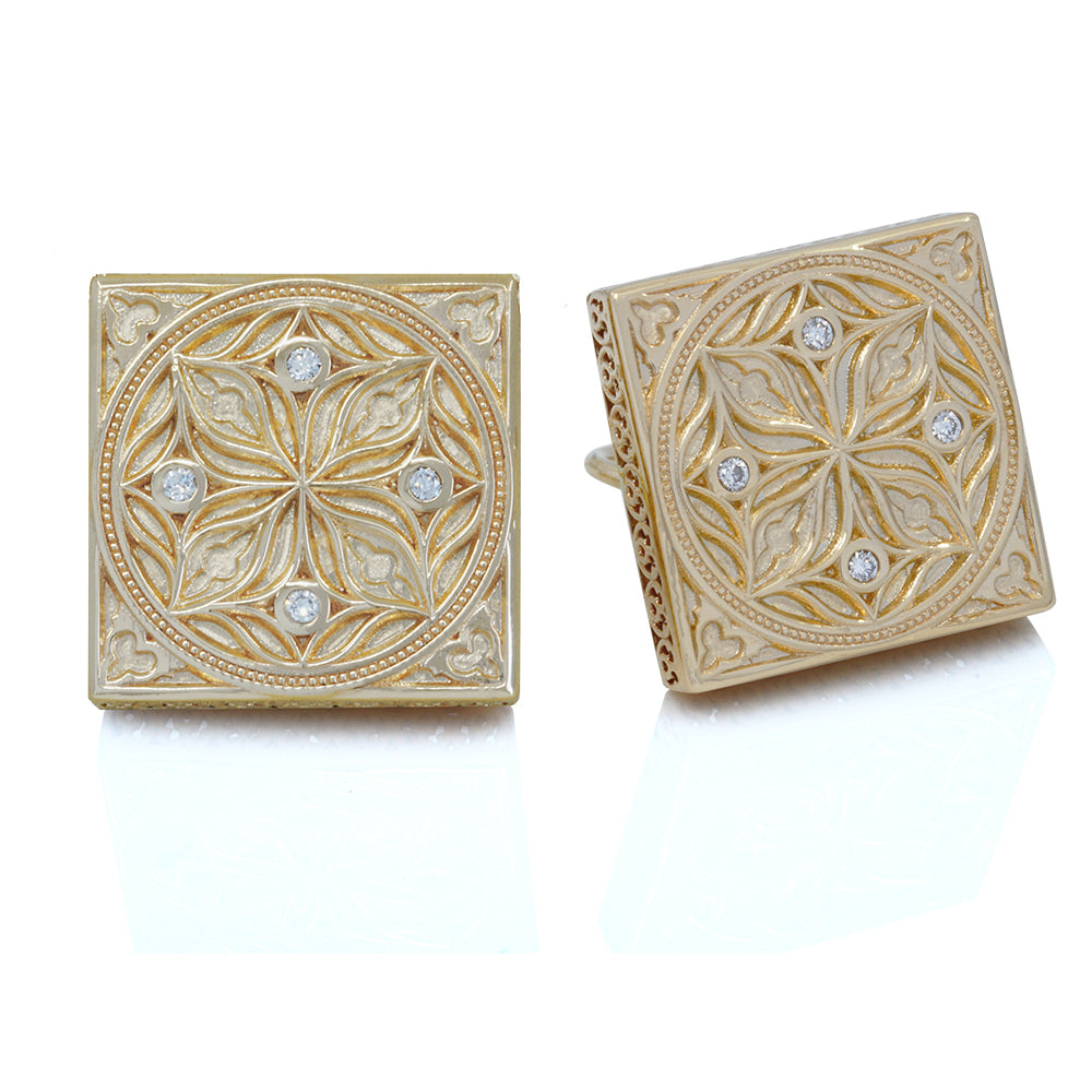 14Kt Yellow Biltmore Salon Collection Earrings