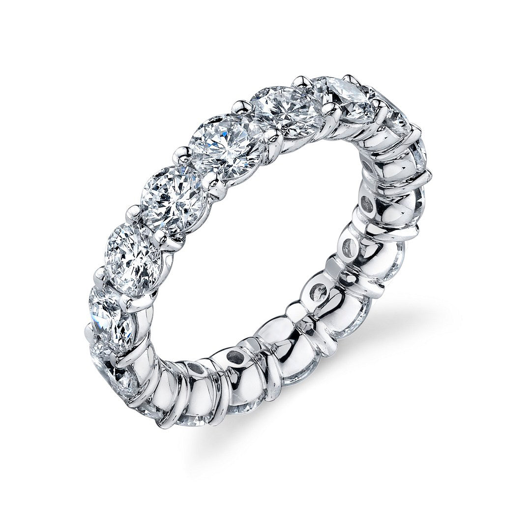 18K White Gold 1.14ctw Diamond Eternity Band