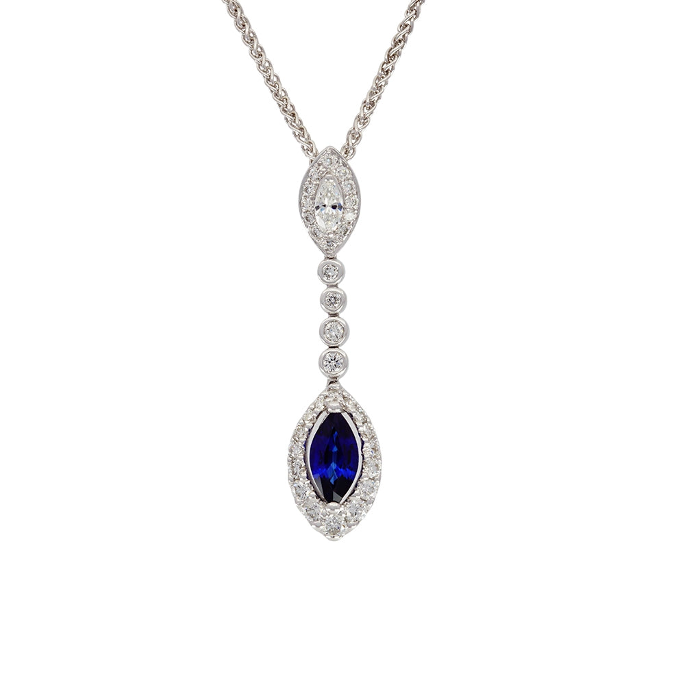18Kt White Gold Pendant