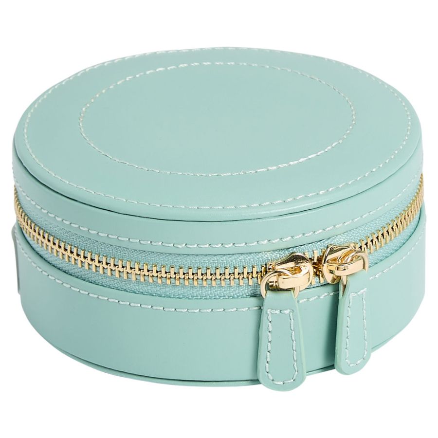 Wolf Sophia Round Zip Case - Jade
