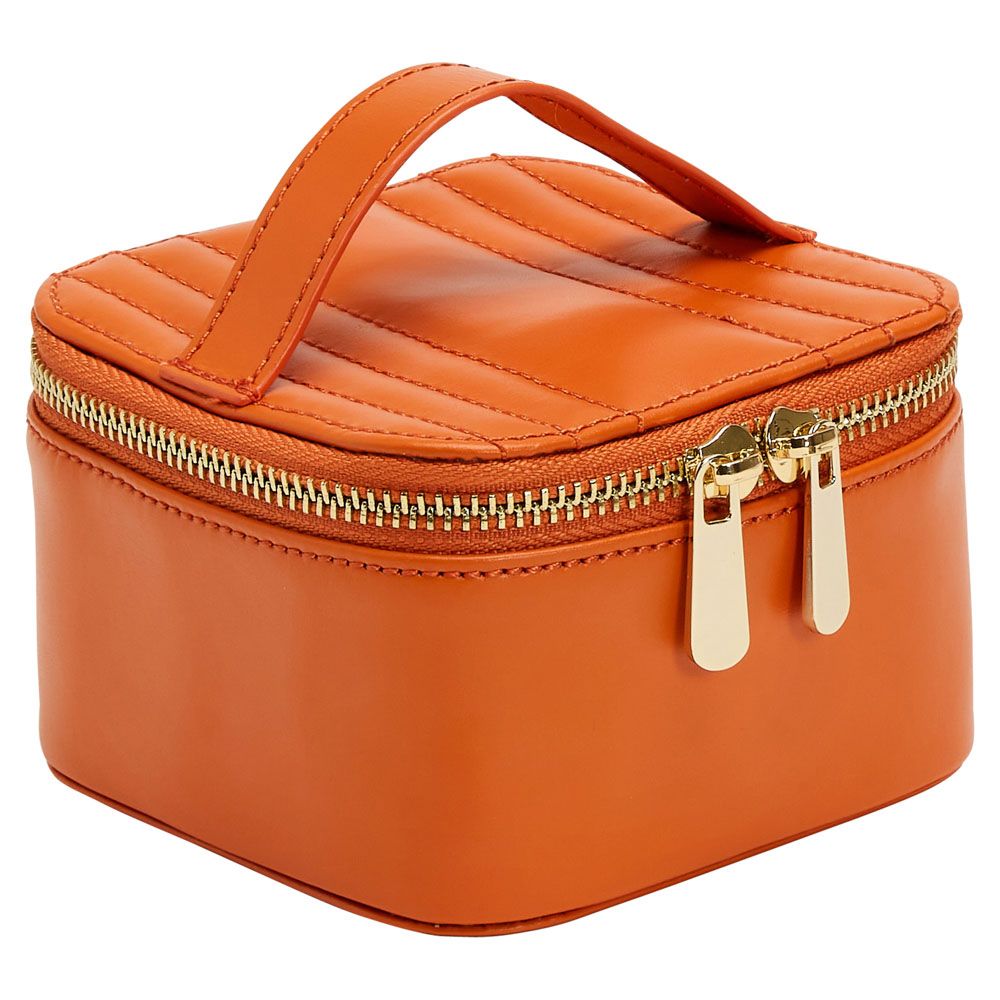 One Wolf Maria Zip Jewelry Cube - Tangerine