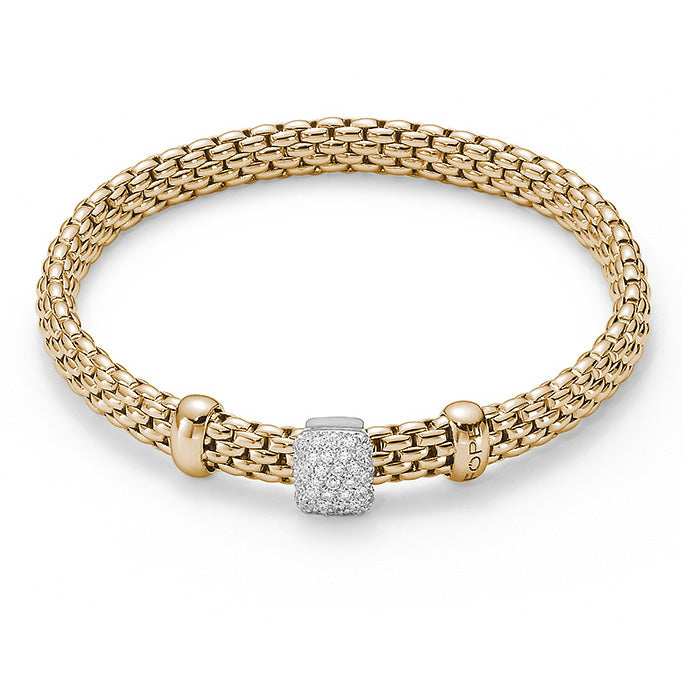 One 18Ktyg Fope Vendome Bracelet