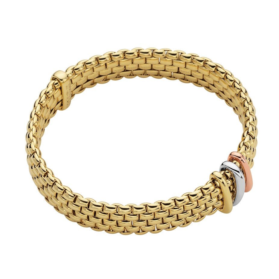 18Kt Yellow Gold Fope Panorama Bracelet