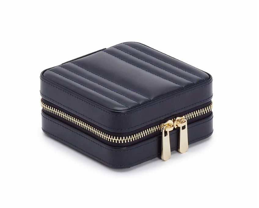 Wolf Maria Small Zip Case - Navy