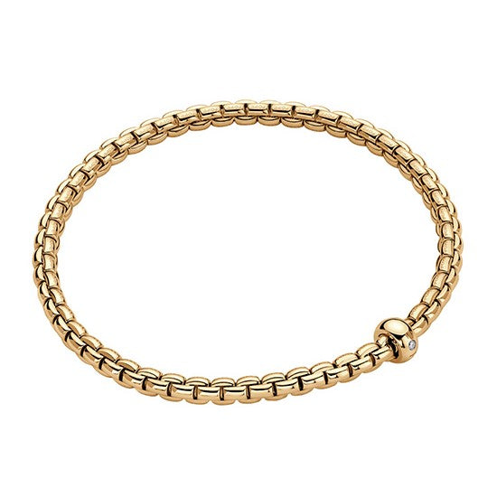 18K Yellow Gold Fope Eka Flex-It Bracelet