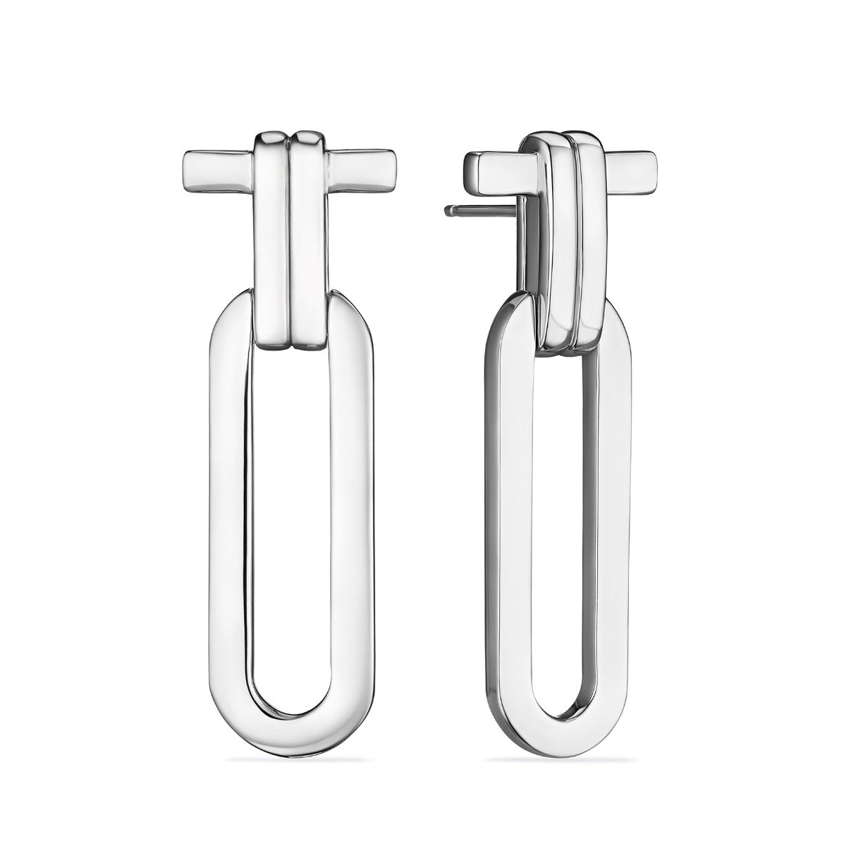 Judith Ripka Limited Edition Sterling Silver Rossana Hu Jie Knot Earrings